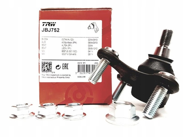 фото №11, Шкворень важеля перед p audi a3 q3 seat altea altea xl leon leon