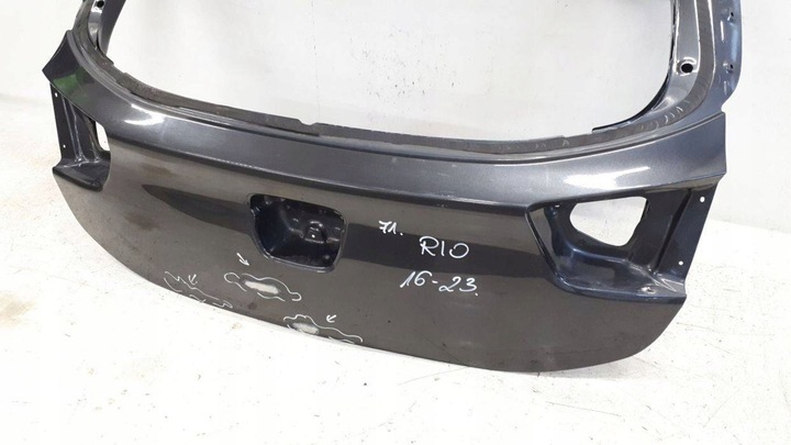 фото №3, Kia rio hb 2016-2023 крышка зад