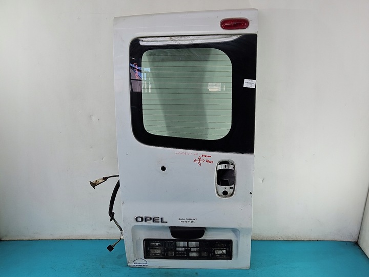 фото №1, Дверь зад левая распашные opel vivaro 01-06 белый 10u