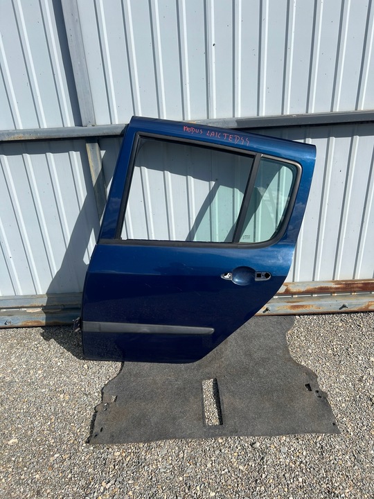 фото №1, Двері ліві зад renault modus 2004-2008 колір ted44