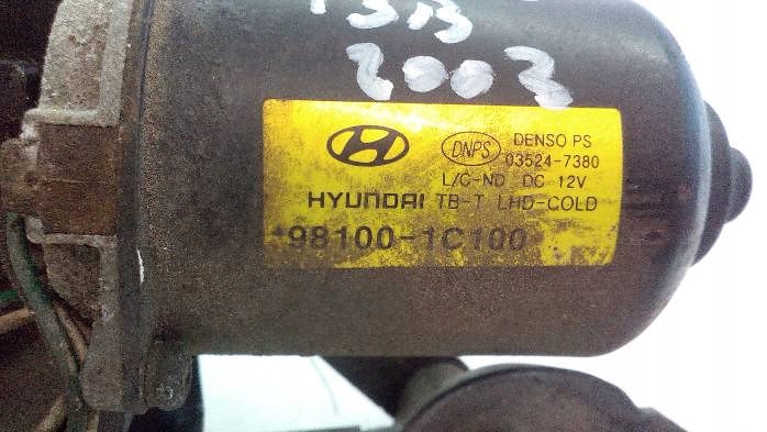 фото №6, Механізм склоочисника hyundai getz 98100-1c100