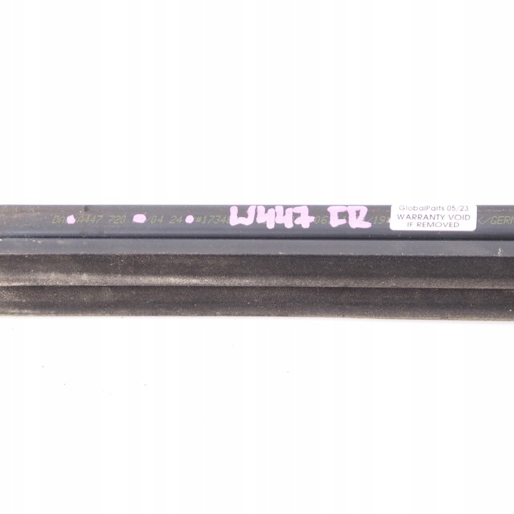 фото №11, Mercedes vito w447 прокладка скла двері перед права планка a4477200424