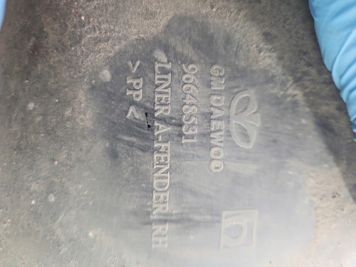 фото №8, Підкрилок перед праві chevrolet aveo t250 96648531