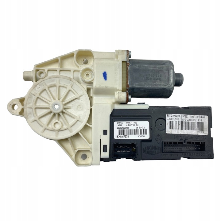 фото №12, Моторчик стёкла левый перед renault laguna iii