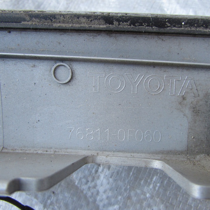 фото №7, Накладка toyota verso зад задняя 76811-0f060