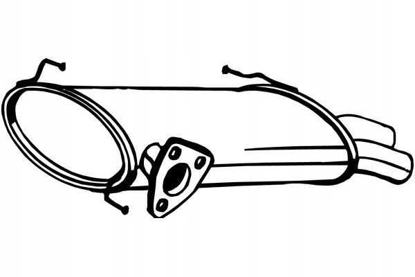 фото №2, Глушник системи випускного зад citroen c-crosser c-crosser enterprise