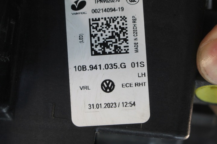 фото №6, Фара ліва перед vw id3 id.3 повний led 10b941035g
