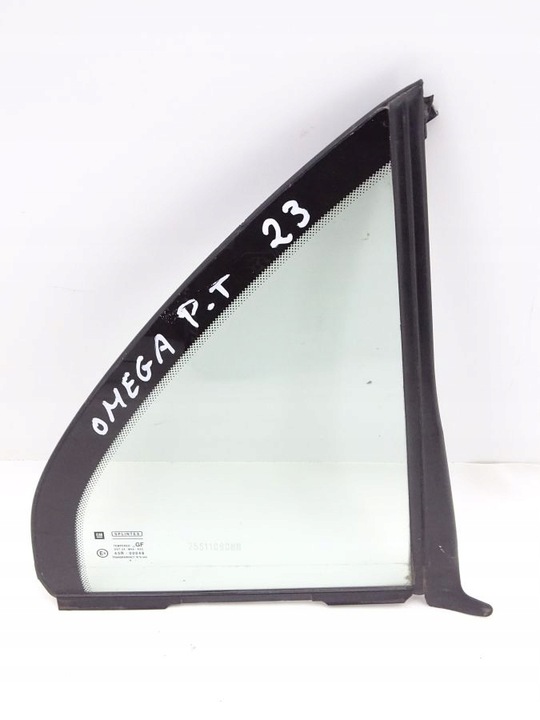 фото №1, Opel omega b стекло дверь правые зад треугольник sedan