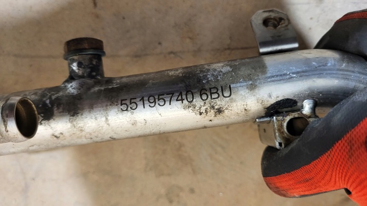 фото №5, Магістраль шланг води opel vectra c рестайлінг signum 1,9 cdti 16v 55195740