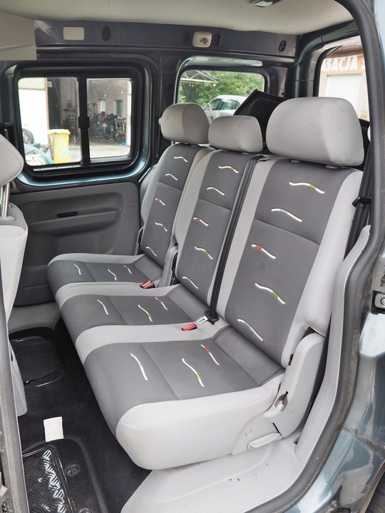 фото №12, Vw caddy iii 3 2k 2004-10 дверь левая зад задние раздвижные цвет ld7u