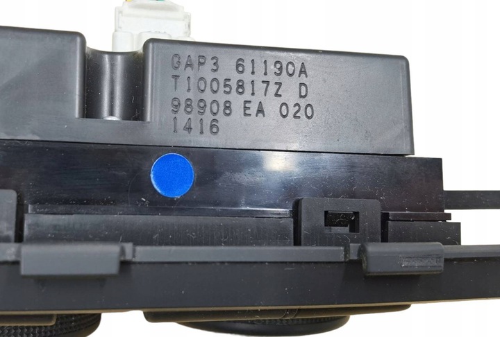 фото №7, Панель керування кондиціонера mazda 6 2 рестайлінг gh 2010 gap361190a