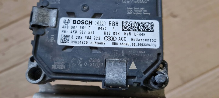 фото №12, A6 c8 4k дистроник радар acc датчик 4k0907561l a7 4k rs7 rs6