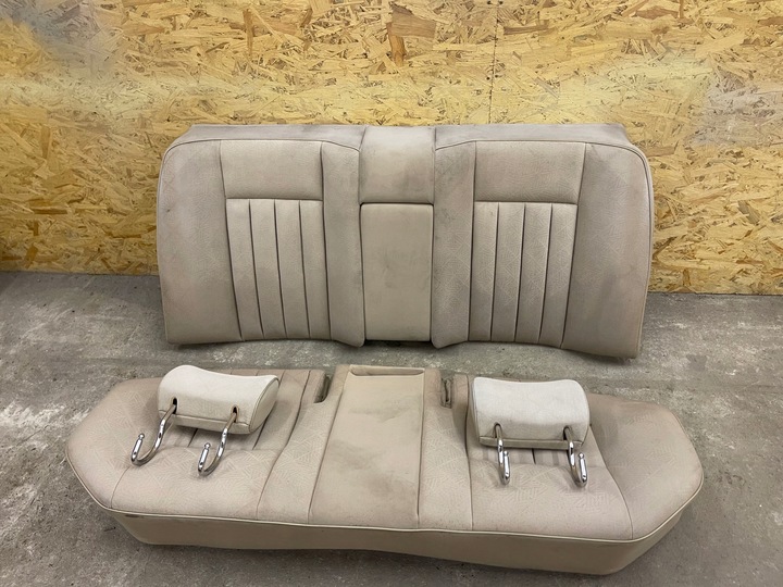 фото №16, Сиденья передний задние светлый bez ёлочка mercedes w124