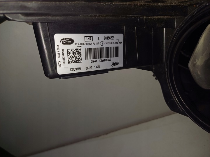 фото №11, Лампа лівий перед ford kuga mk2 рестайлінг європа h7