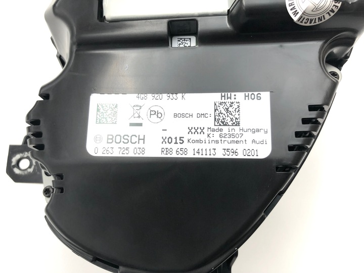 фото №5, Спидометр приборы 4g8920933k audi s7 4g рестайлинг пробег 20000km