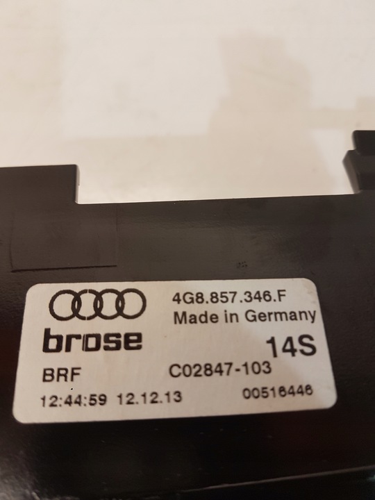 фото №6, Лебідка дисплея audi a6 c7 a7 4g8857346f