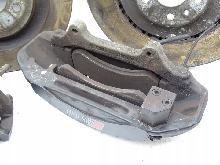 фото №9, Гальма затискачі перед зад диски комплект swap 400mm audi s8 d4 4h 4.0 tfsi