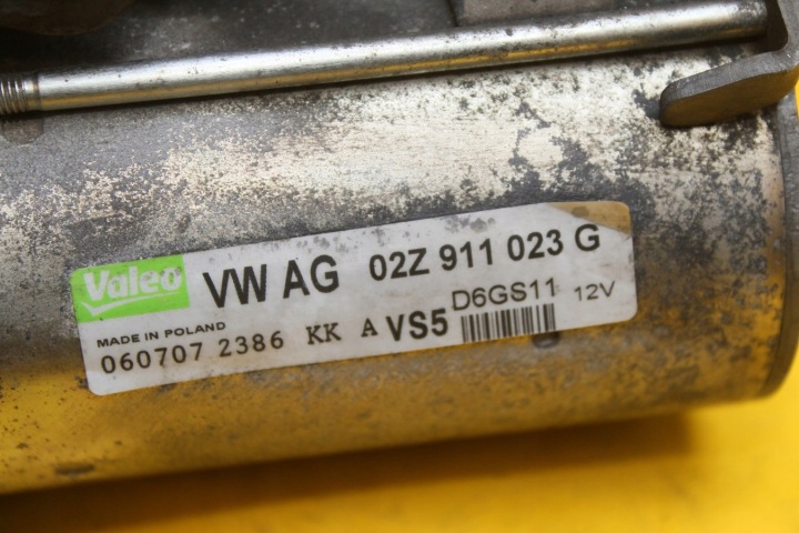 фото №6, Стартер vw touran audi a3 1.4 tsi 02z911023g
