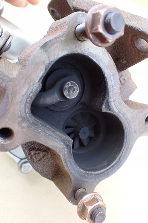 фото №11, Turbo турбонагнетатель nissan micra k12 1.5 dci 22735h33771 renault kango