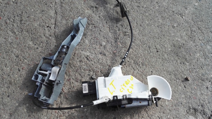 фото №1, Замок дверь з ручка зад левый citroen c3 ii