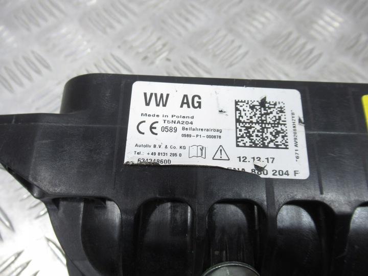 фото №13, Панель роздавальна консоль подушка безпеки vw passat b8 3g1857003 al jck оригінал