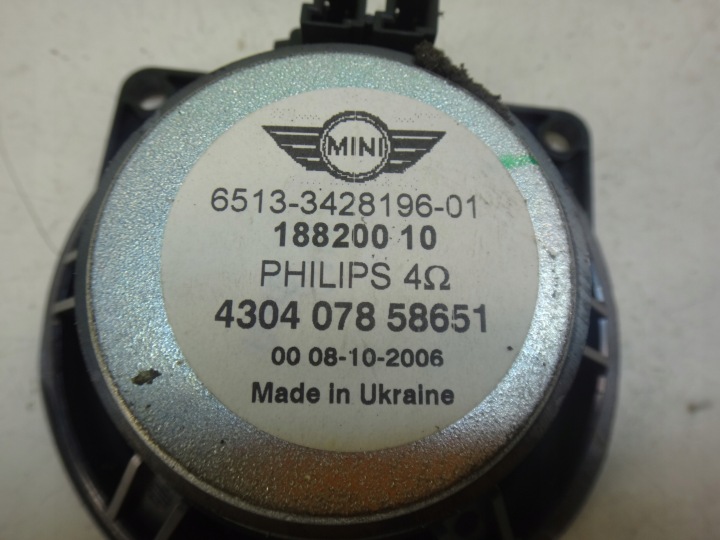 фото №4, Динамик дверь mini r55 r56 r57 r58 r59