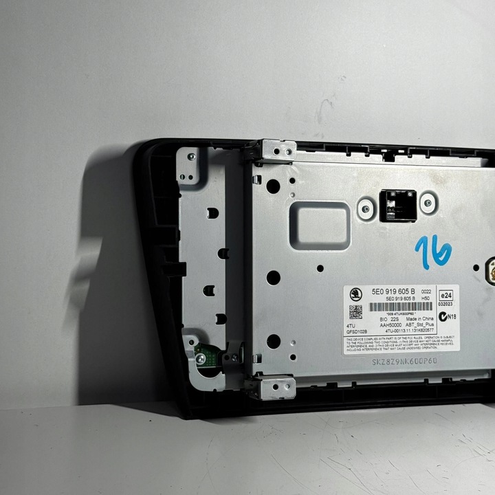 фото №6, Skoda octavia mk3 5e 2016 панель / радіопрогравач cd/dvd/gps