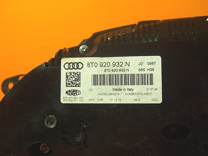 фото №10, Audi a5 8t рестайлинг 24km спидометр tdi круиз-контроль dsg 8t0920932n