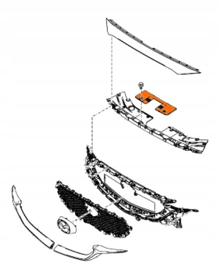 фото №2, Захист замка капота w панелі передній оригінал mazda cx-5 cx-9