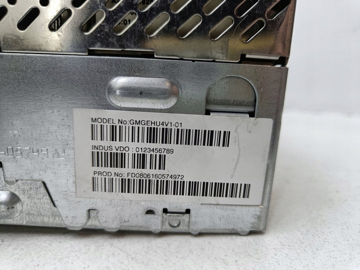 фото №13, Opel signum 2006 панель / радіопрогравач cd/dvd/gps