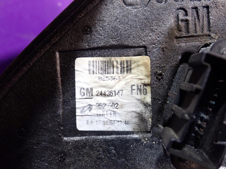 фото №5, Opel signum hb 5d 03-05 дзеркало праве електричні 24436147fn6 z157 5 pin