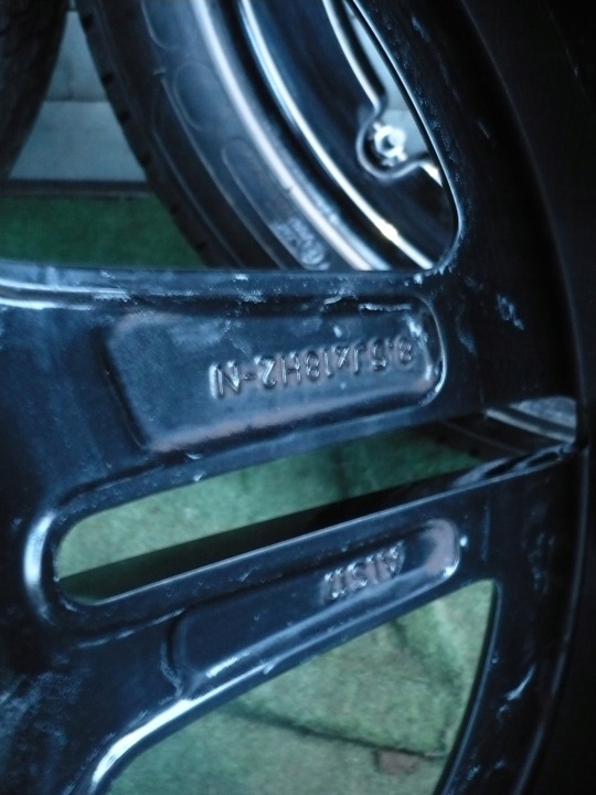 фото №16, Алюмінієвий диск диски літо mercedes 205 c klasa 18 7,5 8,5 amg tpms