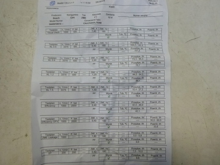 фото №9, Jaguar xf x250 xj 3.0 насос вприскувальний з wydrukiem