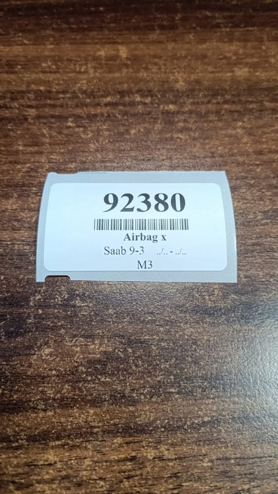 фото №7, Saab 9-3 подушка подушка безпеки водія 12757622