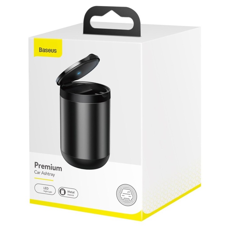 фото №5, Пепельница автомобильная baseus iqos диод led