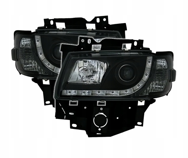фото №3, Лампи фари + задні led do vw t4 od 1996 do 2003 daylight комплект
