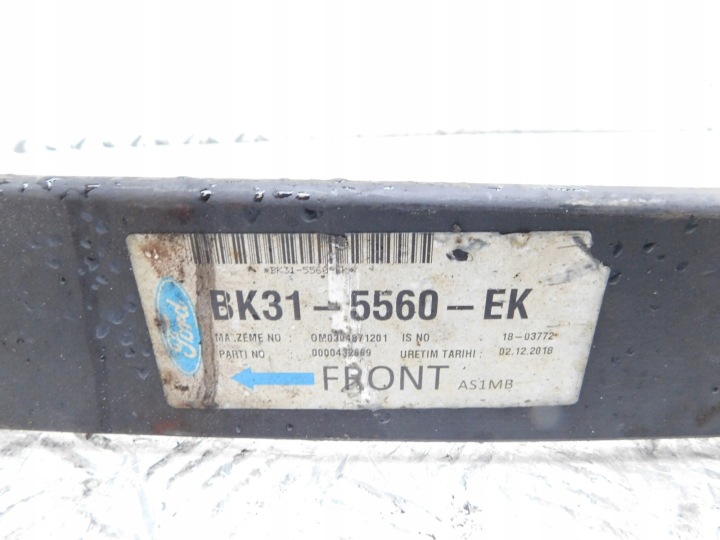 фото №8, Рессора листовая рессора зад - ford transit mk8 bk31-5560-ek