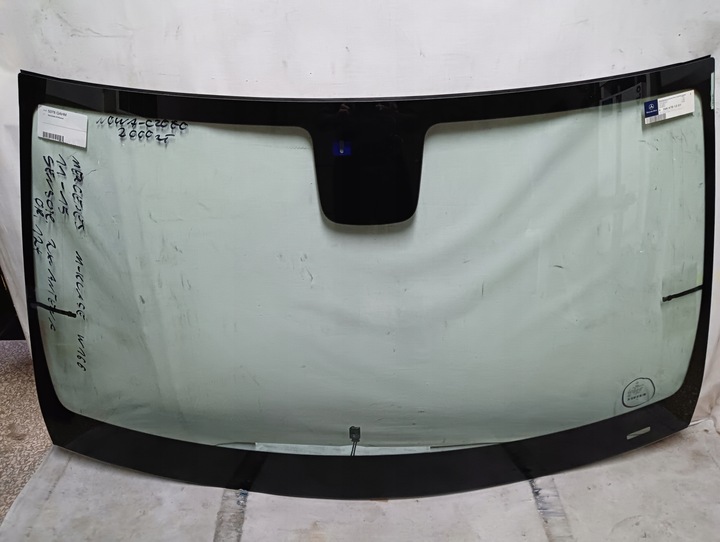 фото №1, Стекло передняя mercedes m-klase w166 2011-2015 датчик 2x антенна оригинал