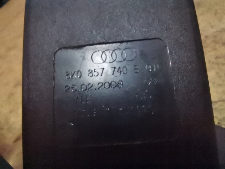 фото №3, Audi a4 b8 застёжка ремня зад 8k0857740b