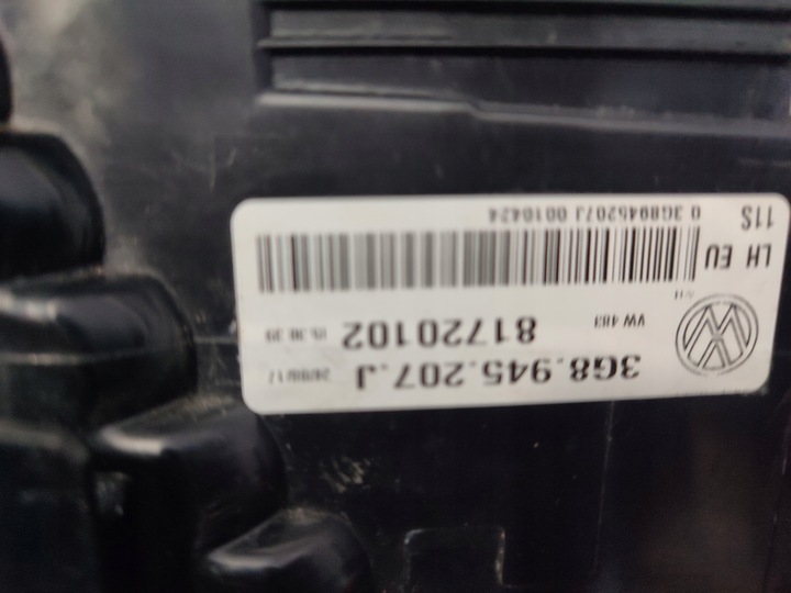 фото №4, Vw arteon 3g8 лампа зад led левая исправная