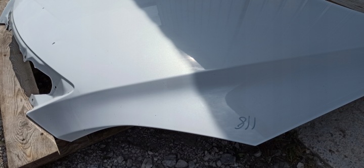 фото №10, Капот mazda 3 i bk 06-09 рестайлинг sport ori lak белая