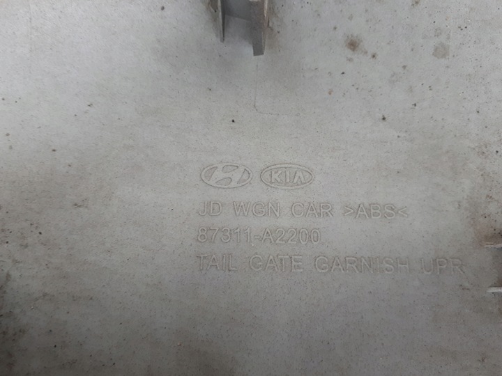 фото №10, Kia ceed iii универсал 12- накладка крышки задней накладка 87311-a2200
