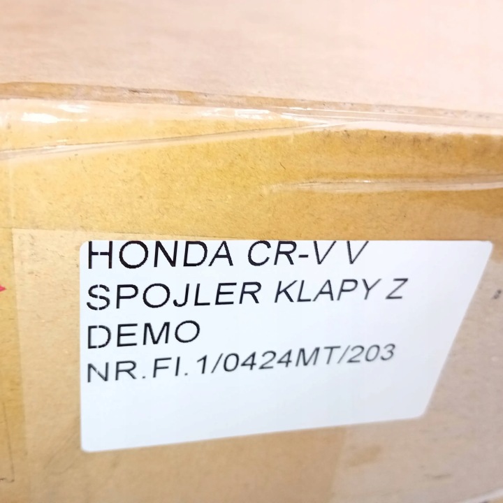 фото №14, Honda crv cr-v v 2018- спойлер спойлер спойлер задней крышки зад новая oem