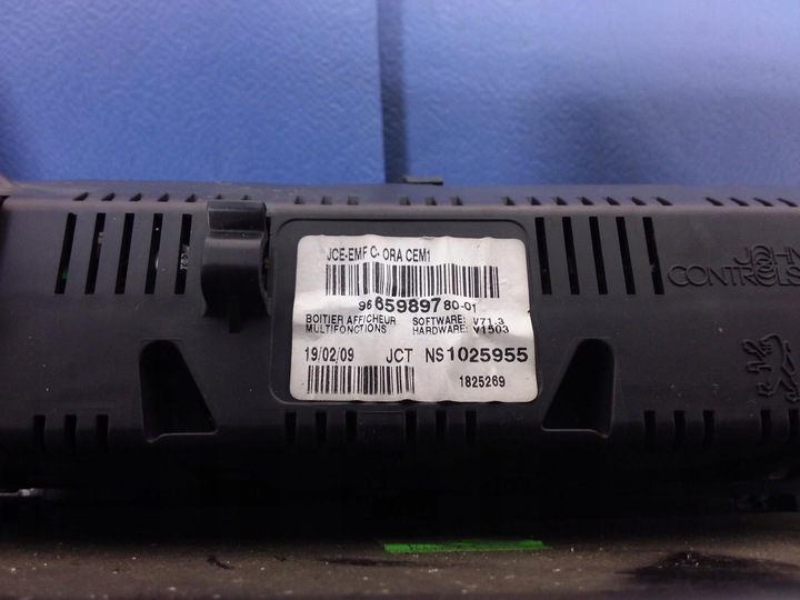 фото №7, Citroen c5 iii консоль воздуховод радио 9682359377