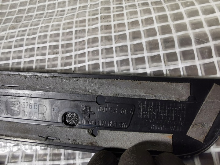 фото №8, Audi a4 b8 08-15 8k0 s-line планка порогова ліва права 4 штуки накладки