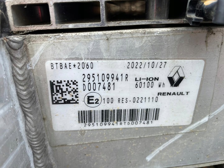 фото №8, Renault megane v e-tech батарея акумулятор 60kwh 295109941r