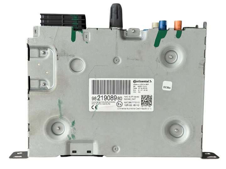 фото №10, Радіо навігація зчитувач дисплей комплект peugeot 2008 i 1 9814196780