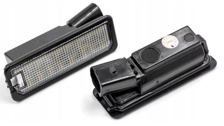 фото №1, Лампочки led подсветка номерного знака seat leon ibiza golf iv v vi passat b6 b7