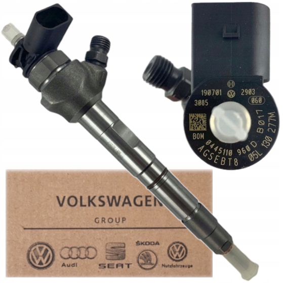 фото №1, Инжектор форсунка vw 2.0tdi 05l130277m 0445110835