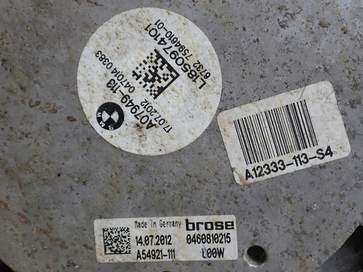 фото №9, Комплект радиатор вентилятор кондиционер inter bmw 5 f10 f11 2.0d 12r